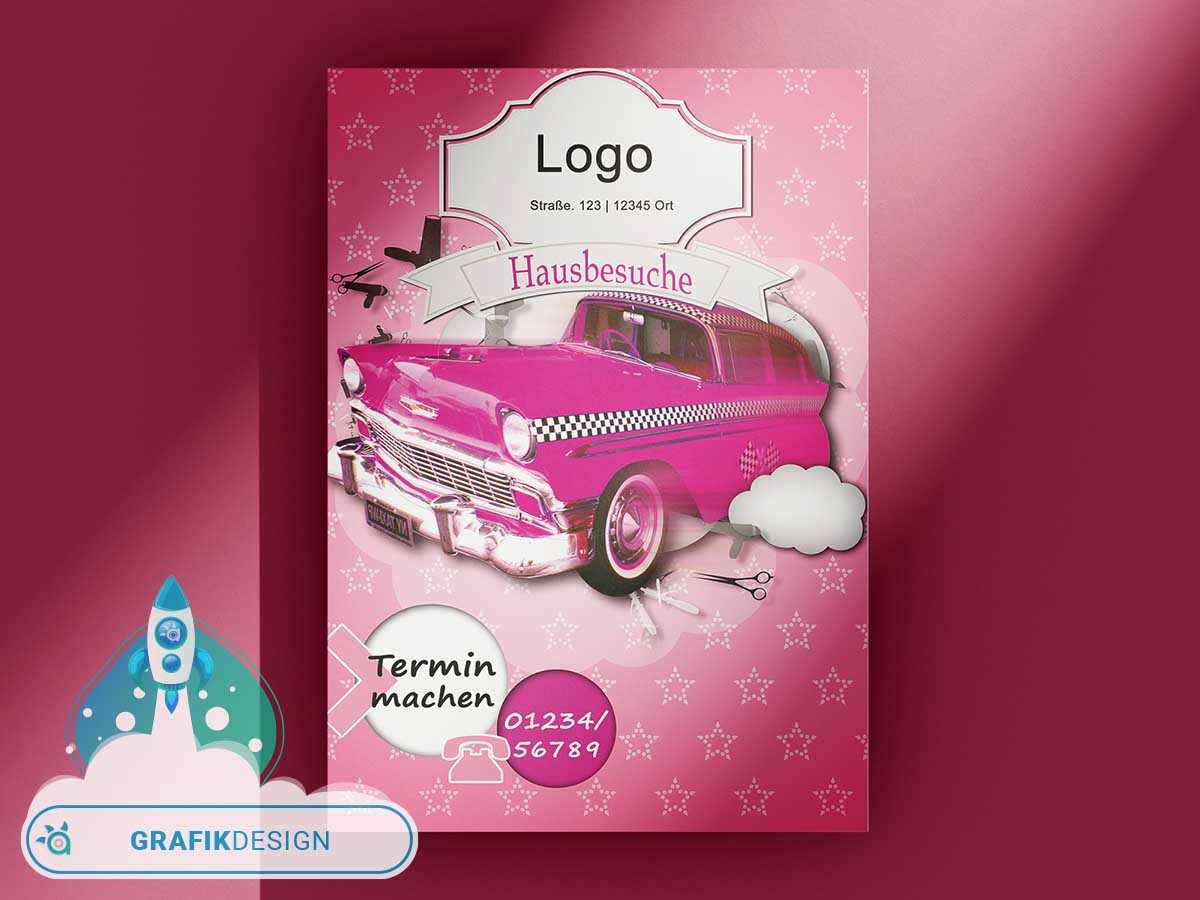 Grafikdesign - Flyer 1-seitig